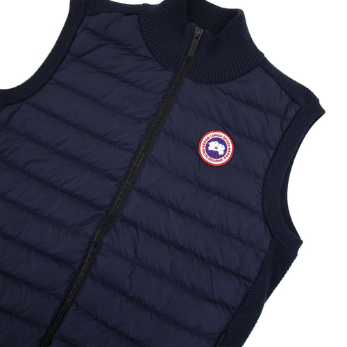 Canada Goose Hybridge Knit Vest Marine Blue