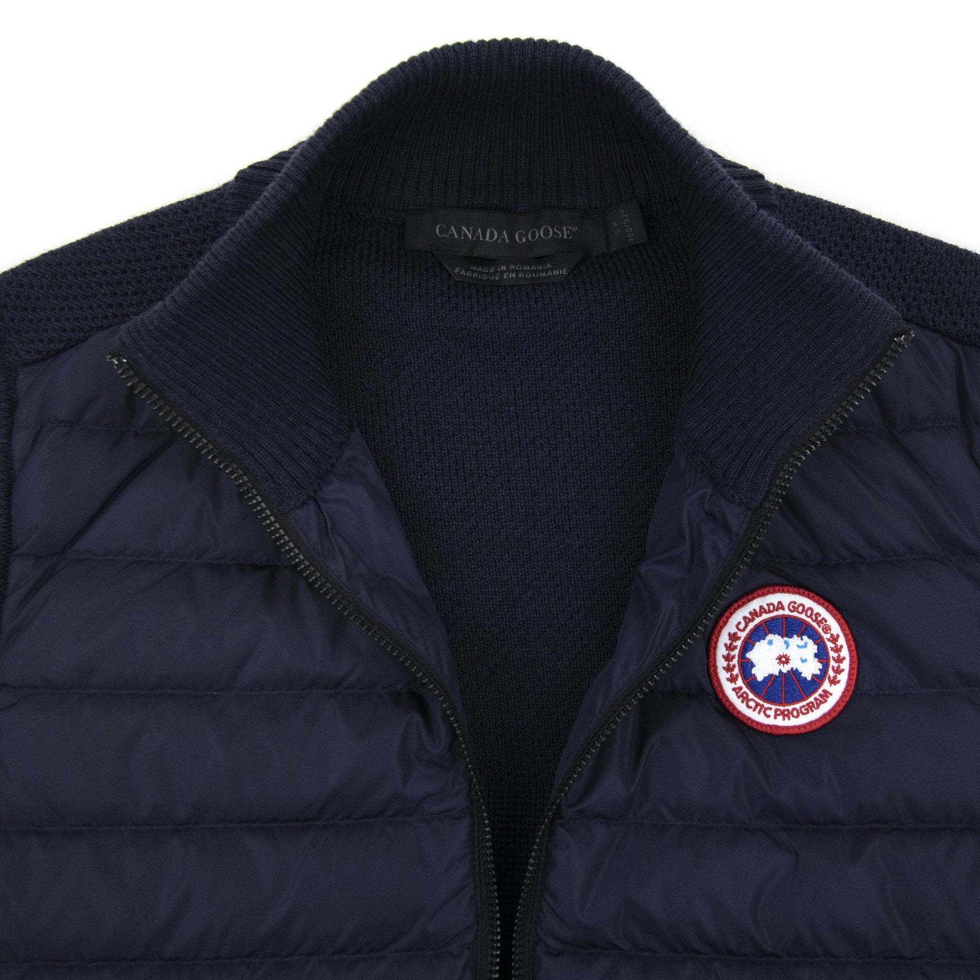 Canada Goose Hybridge Knit Vest Marine Blue