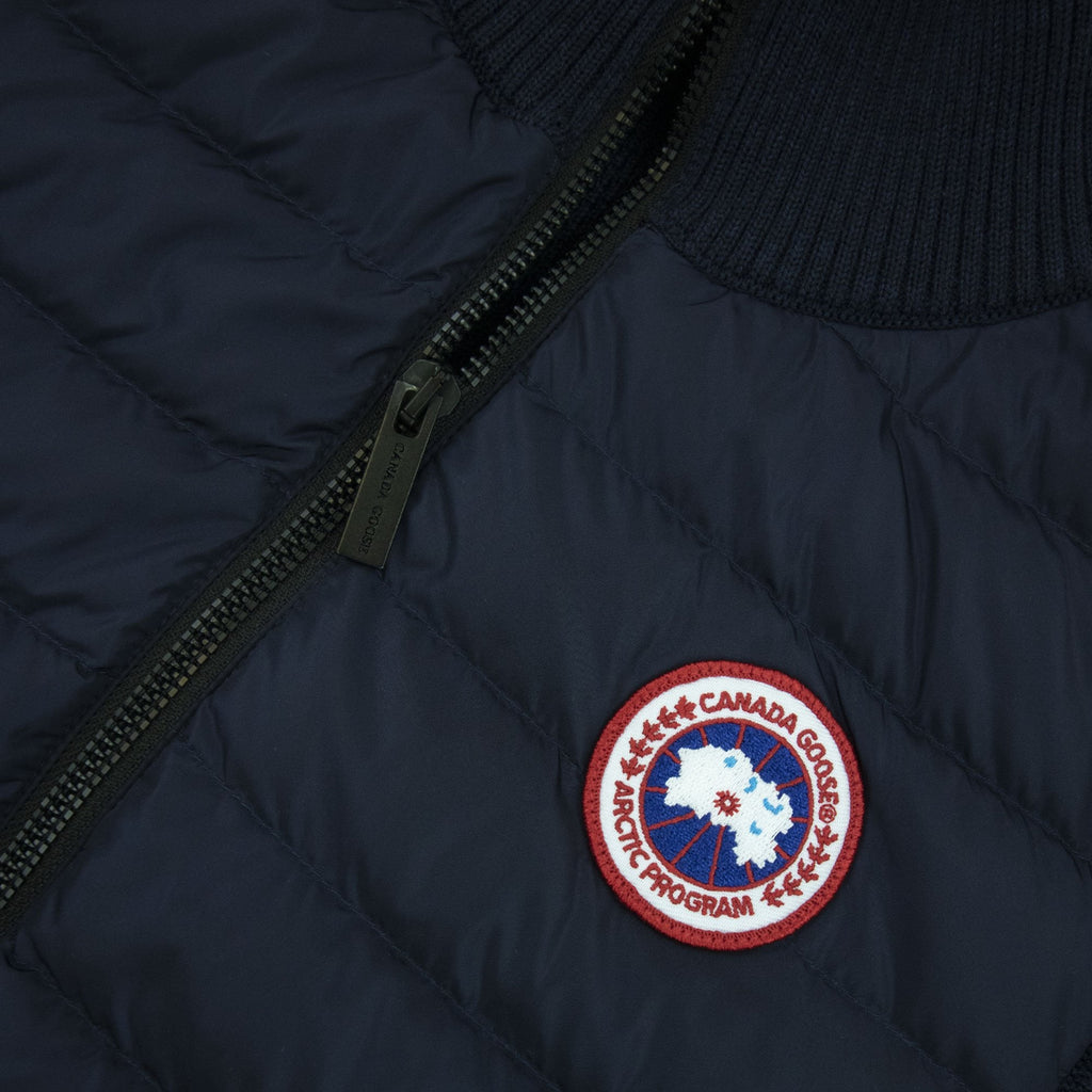 Canada Goose Hybridge Knit Vest Marine Blue