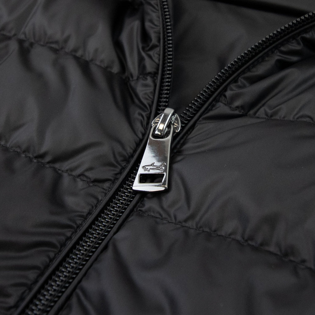 Paul And Shark Paul & Shark Woven Hooded Gilet Black