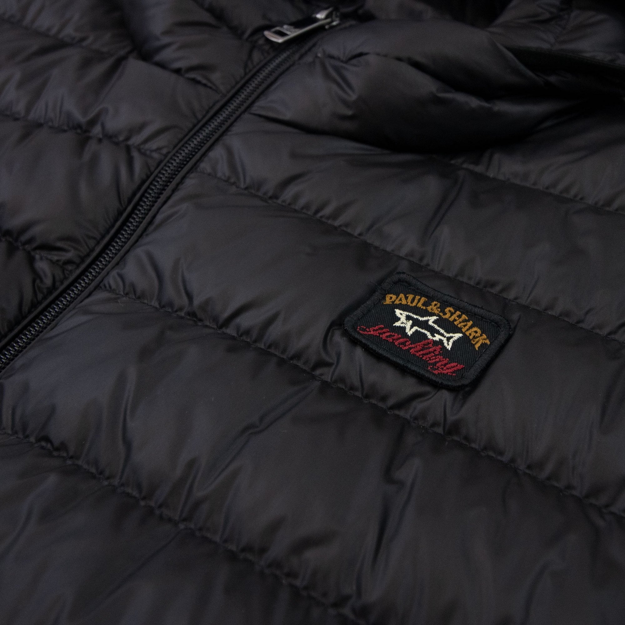 Paul And Shark Paul & Shark Woven Hooded Gilet Black