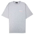 Balenciaga Political Campaign Embroidery T-shirt Light Grey