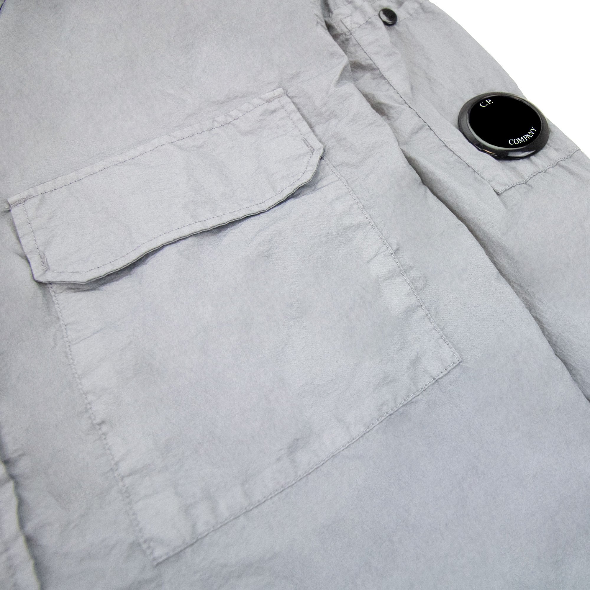 Cp Company Taylon L Nylon Overshirt Griffin Grey 937