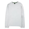 Hugo Boss Salbo Curved Logo Sweatshirt Grey 059