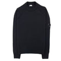 Cp Company Arm Lens Knitted Sweatshirt Black 999