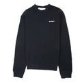 Off White Wave Outline Diag Slim Crewneck Black