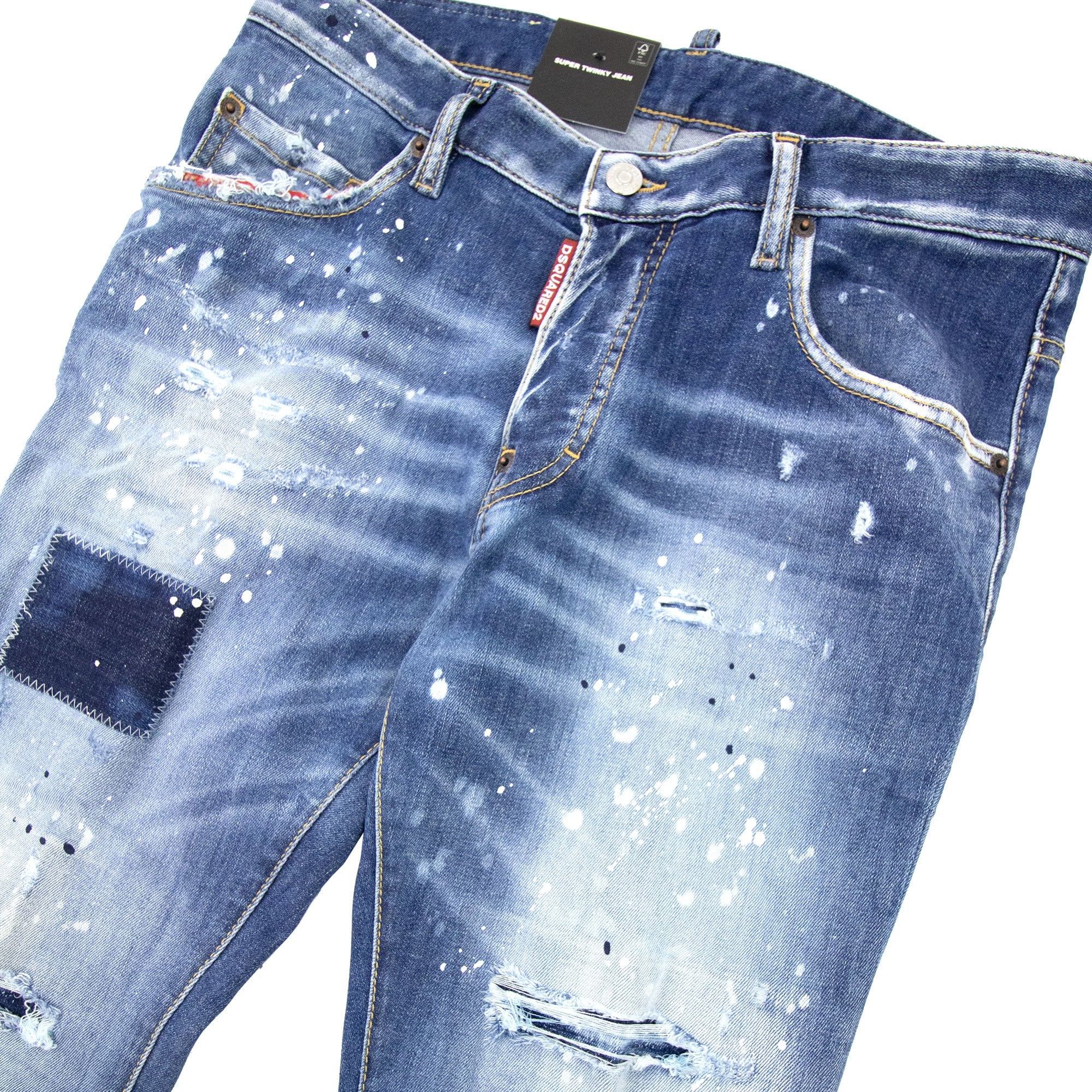 Dsquared2 Super Twinky Peekaboo Wash Jean Denim | ONU – Onu