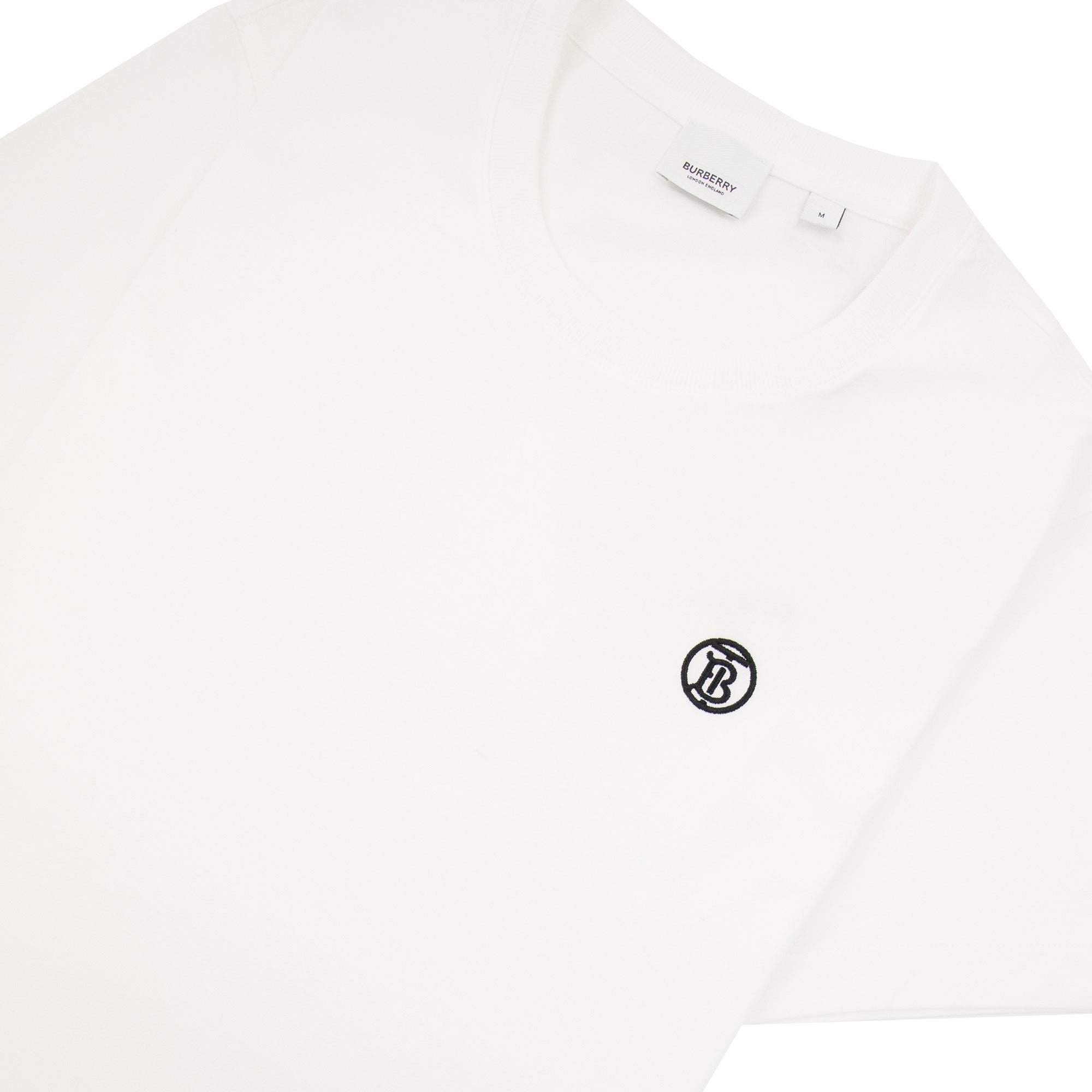 Burberry Monogram Motif Cotton T-shirt White