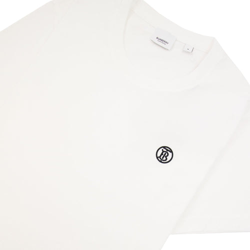 Burberry Monogram Motif Cotton T-shirt White