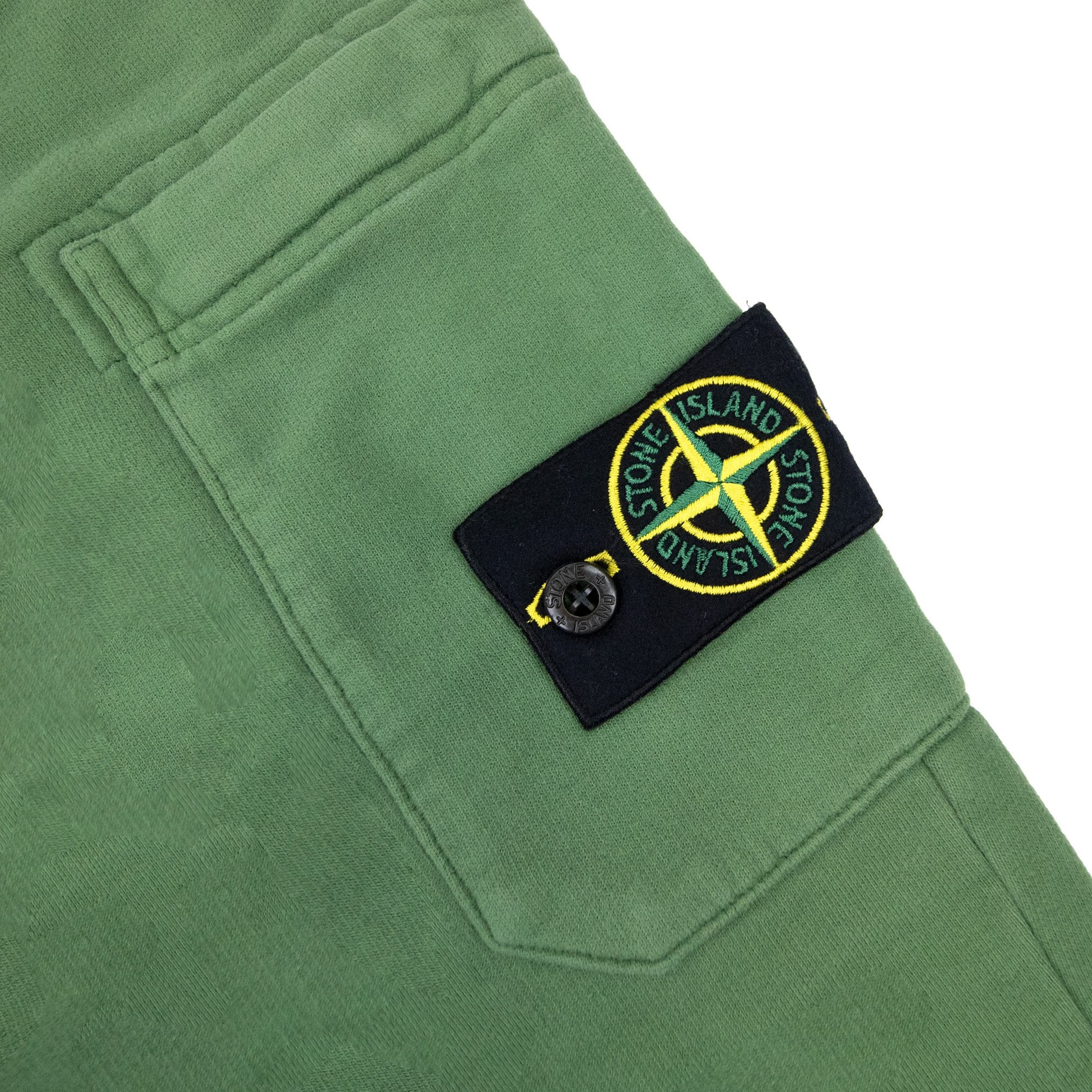 Stone Island 64520 Brushed Cotton Fleece Slim Fit Khaki V0058