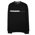 Hugo Boss Stadler 94 Textured Sweatshirt Black 001
