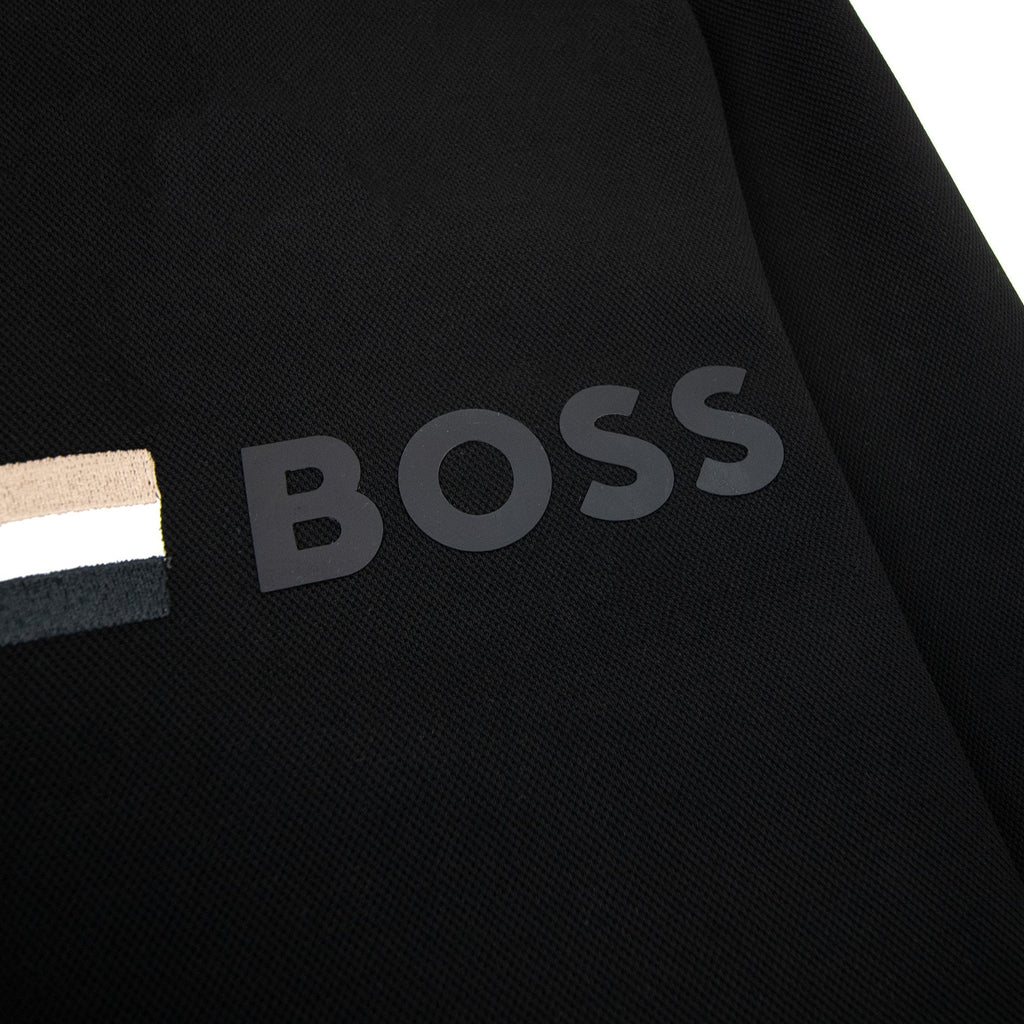 Hugo Boss Stadler 94 Textured Sweatshirt Black 001