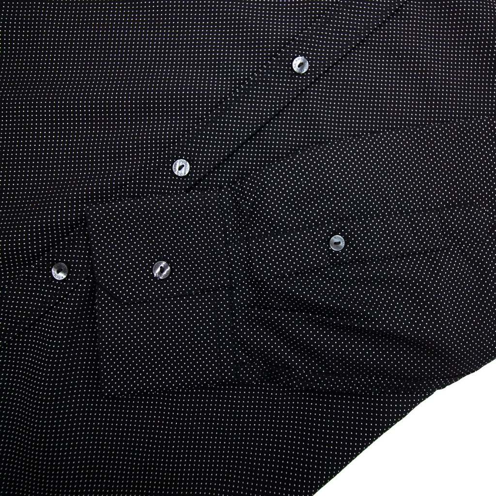 Dolce & Gabbana Gold Polka Dots Shirt Black