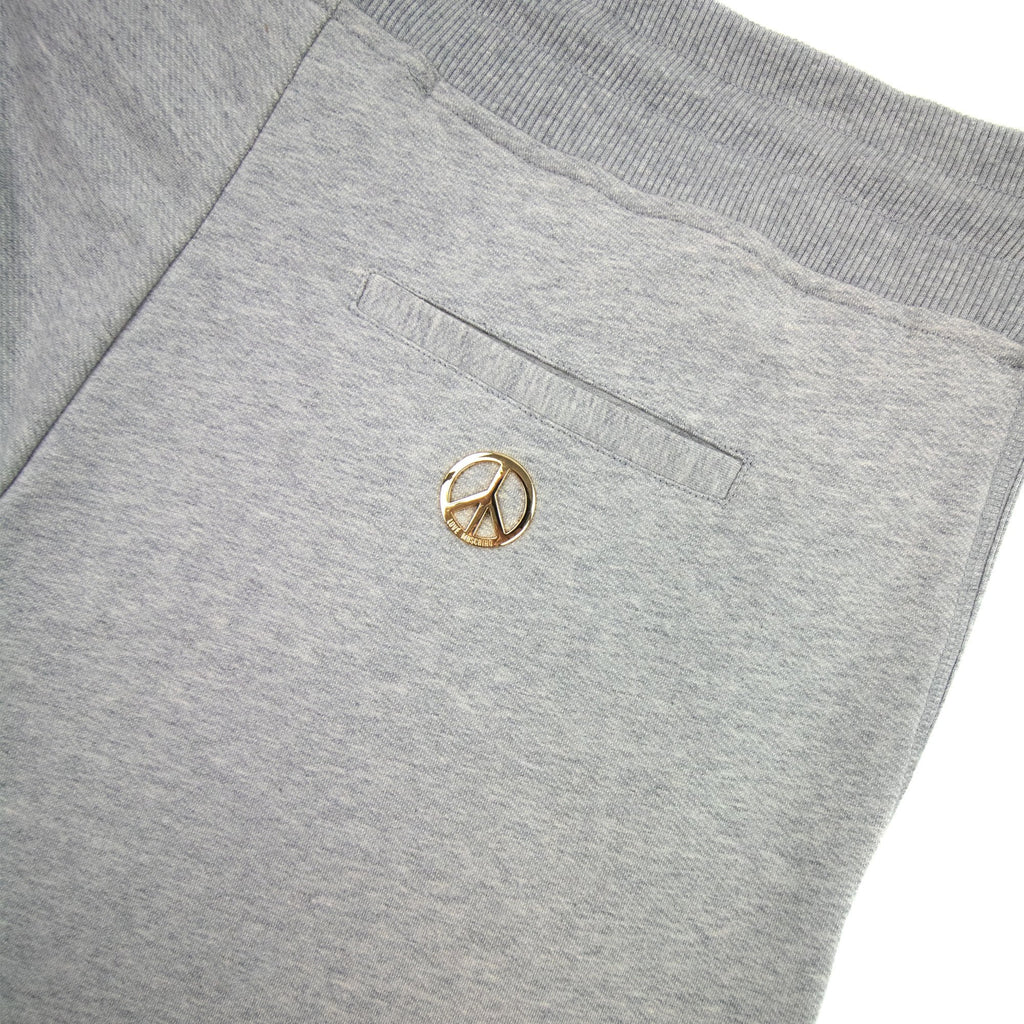 Love Moschino Metal Peace Bottoms Light Grey