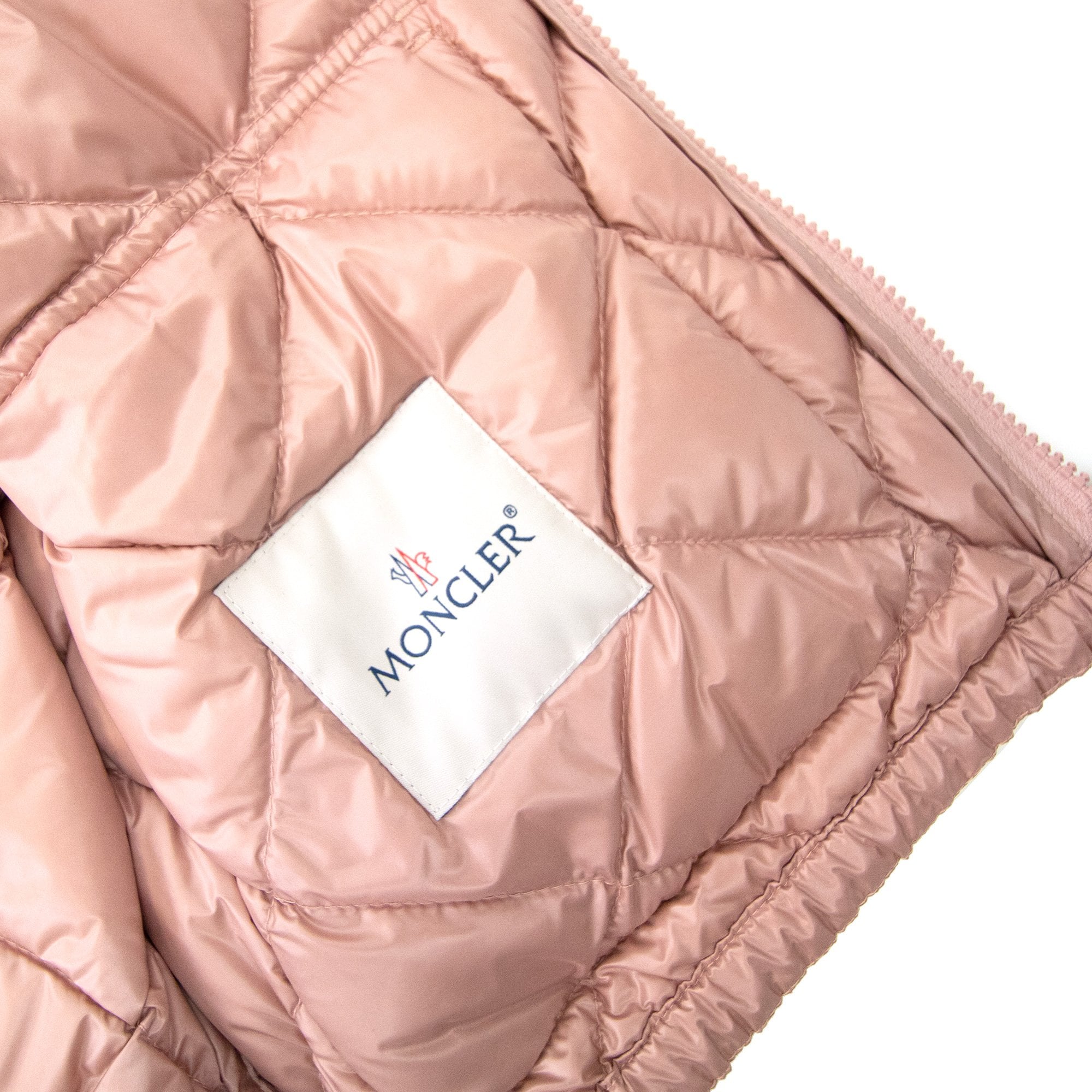 Moncler Women Binic Short Down Jacket Light Pink 510