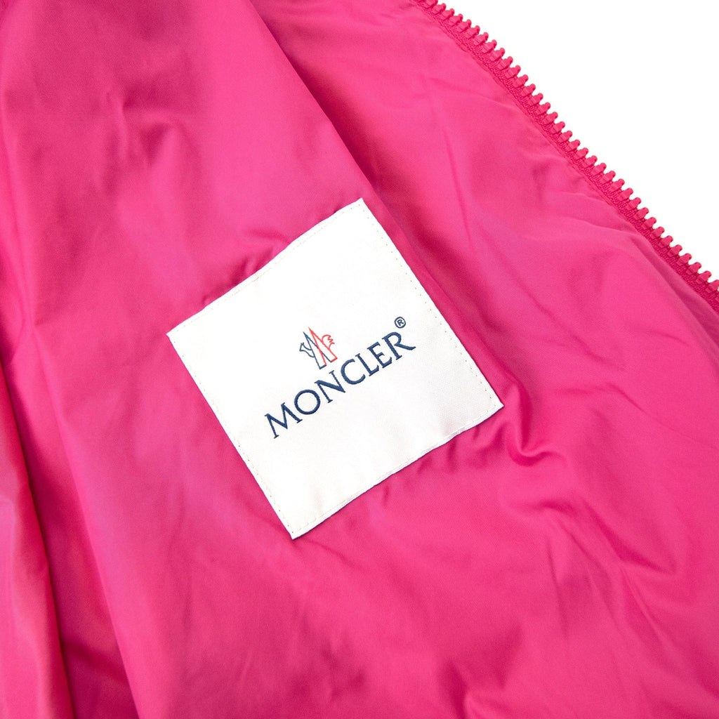 Moncler Women Boissard Rain Jacket Bubblegum Pink 520