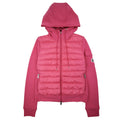 Moncler Women Maglia Hoodied Cardigan Pink 546