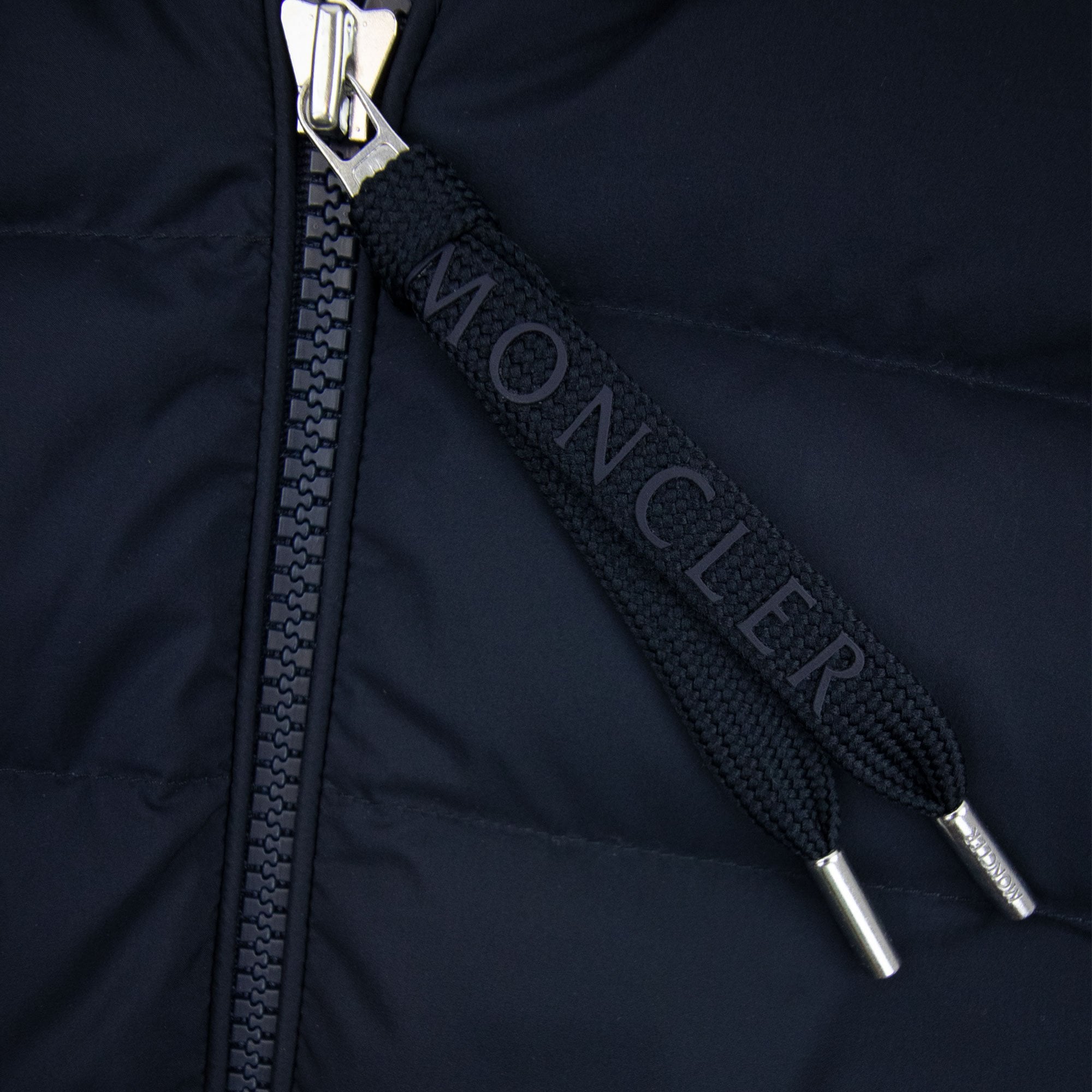 Moncler Stripe Sleeve Hybrid Cardigan Navy 742