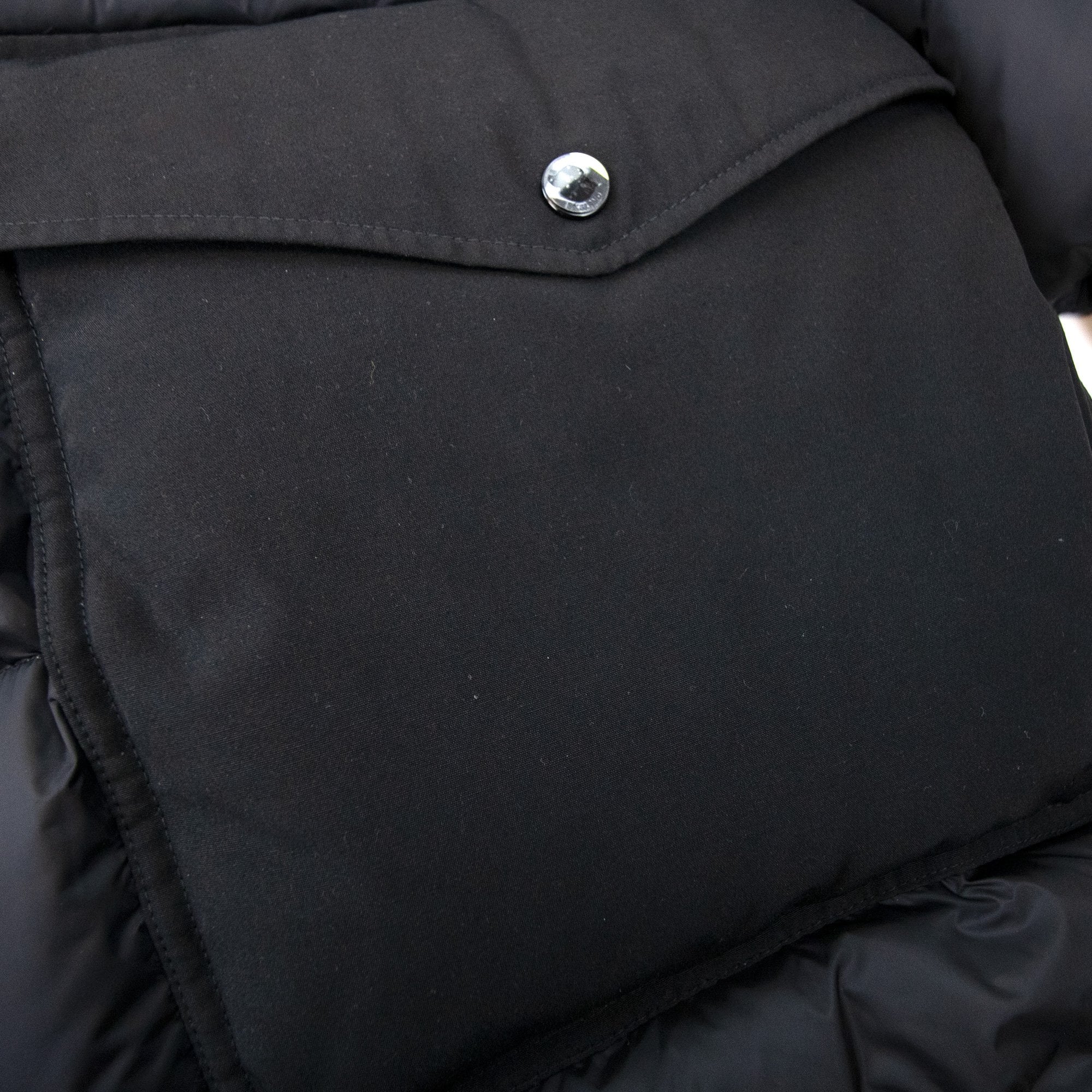 Burberry Logo Applique Puffa Coat