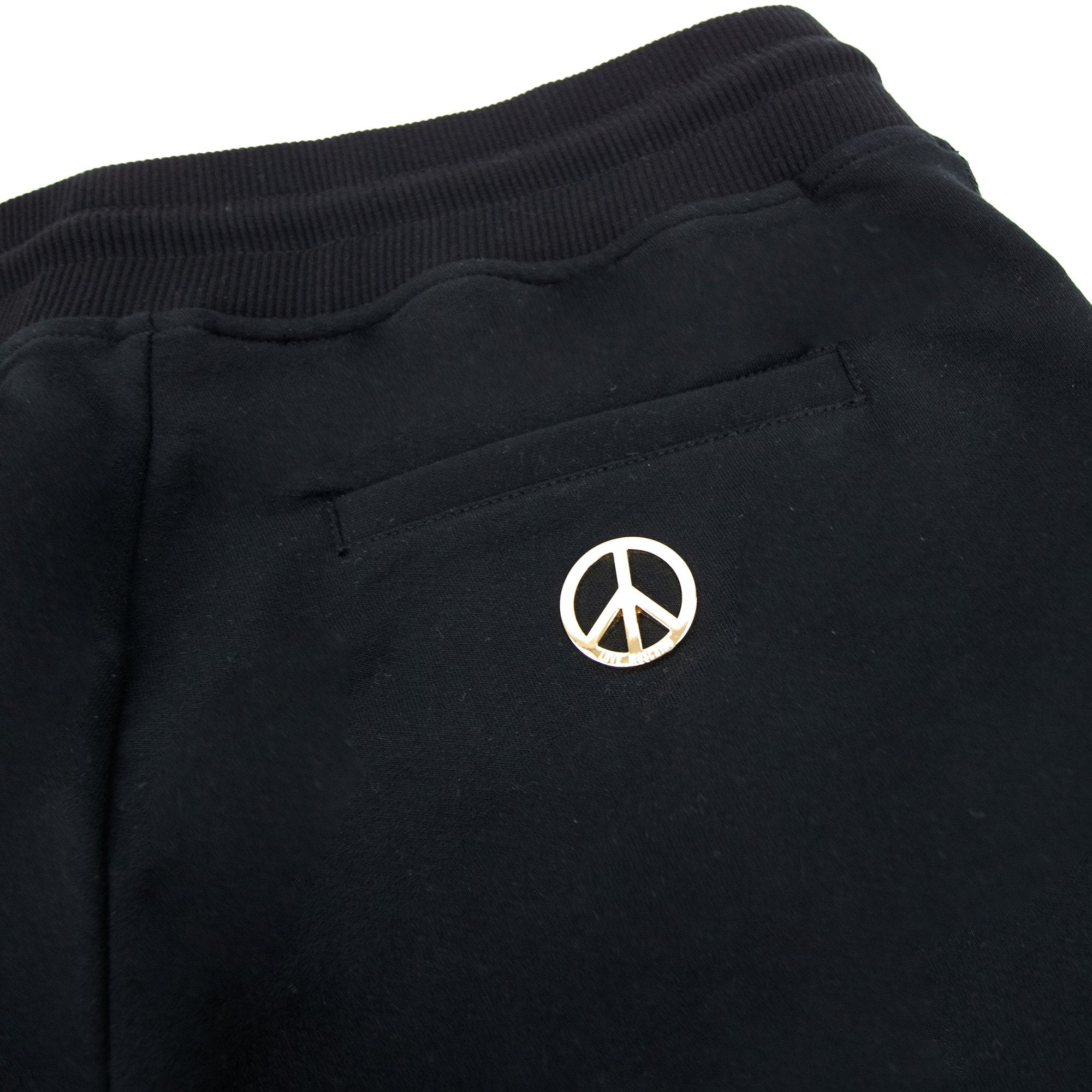 Love Moschino Metal Peace Bottoms Black