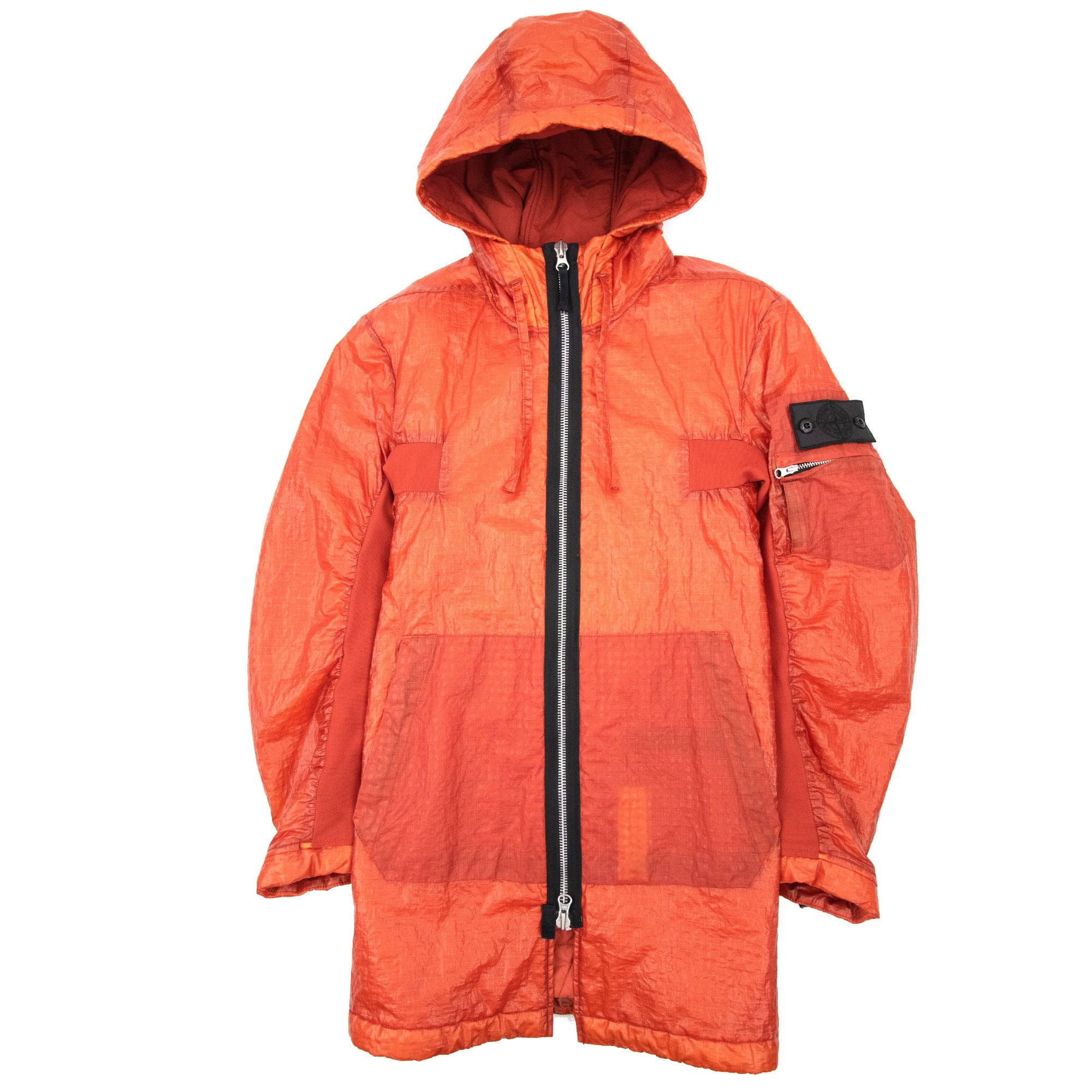 Stone Island Shadow Project 40203 Dual Grid Contour Parka Rust V0013 ...