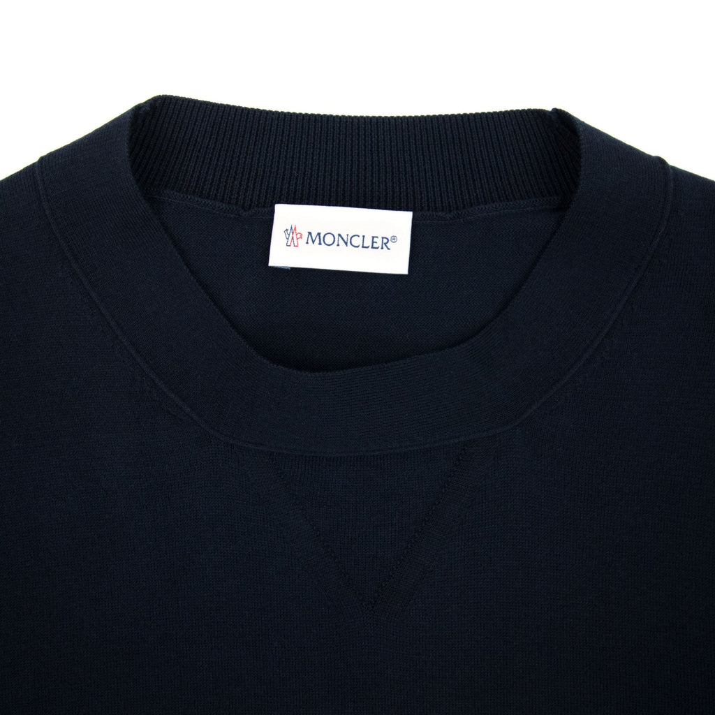 Moncler Cashmere Wool Jumper Navy 742