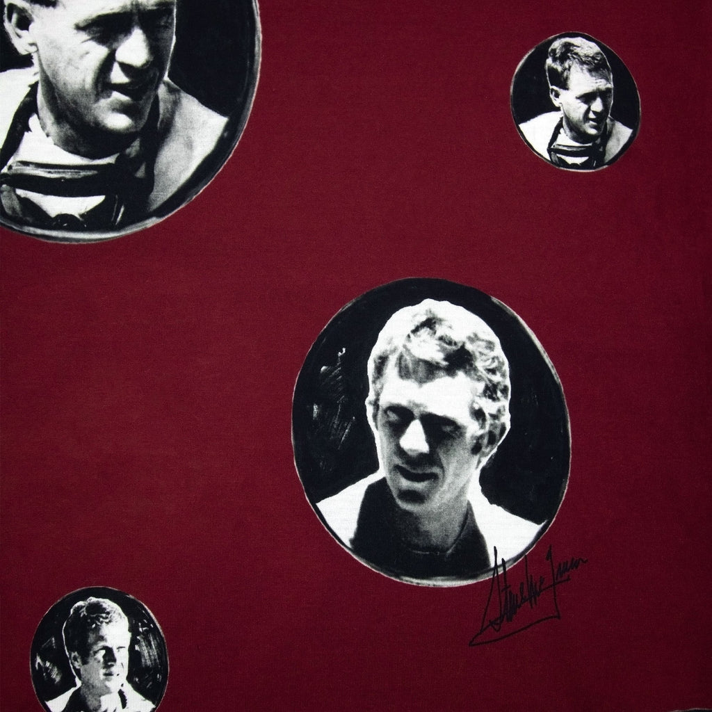 Dolce & Gabbana Brando Print T Shirt Burgundy