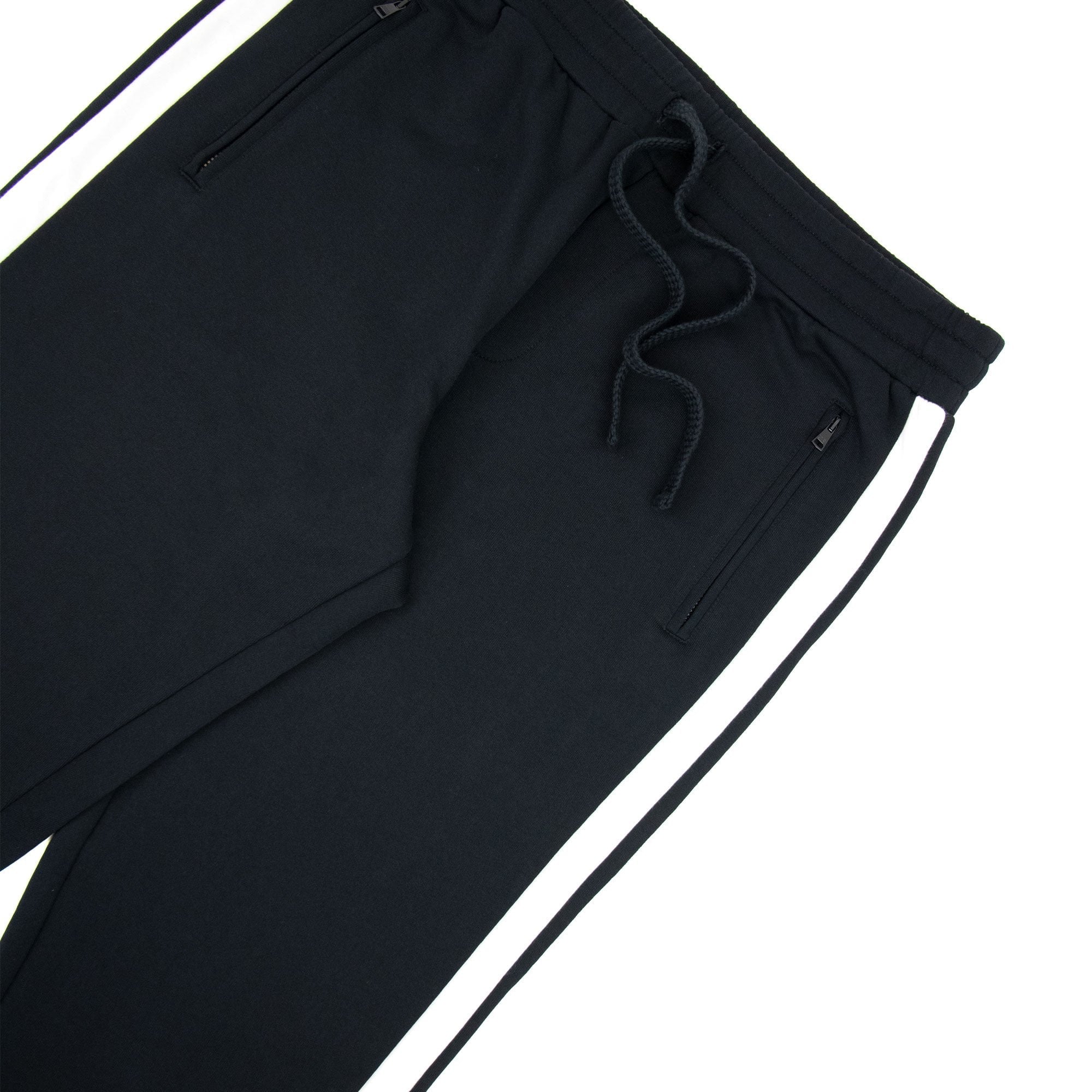 Dolce & Gabbana Metal Logo Side Stripe Bottoms Black