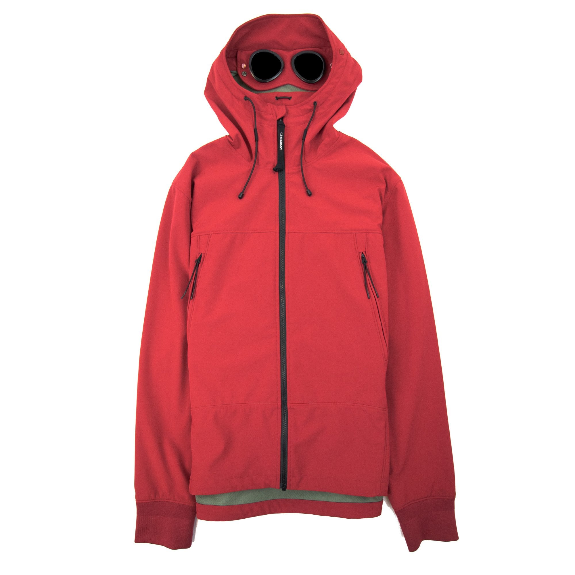Cp Company Soft Shell Google Jacket Red 559 | ONU – Onu