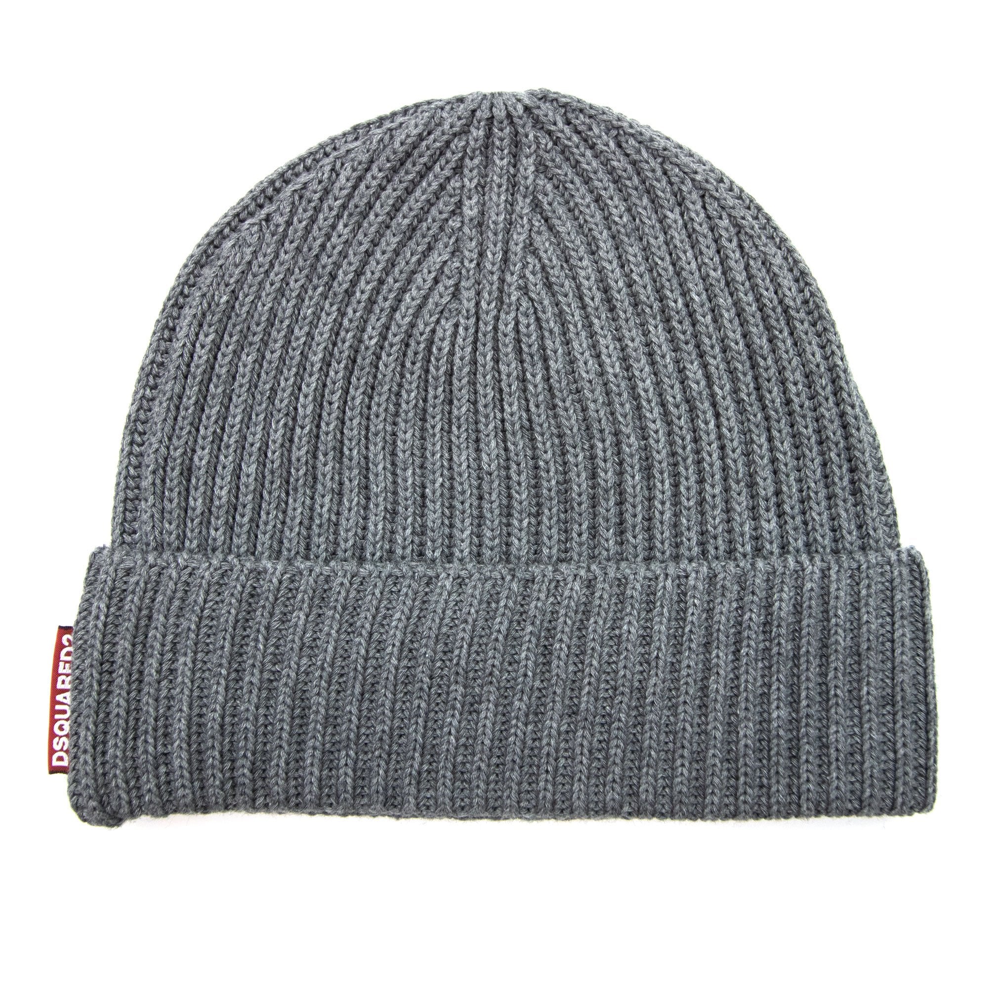 Dsquared2 Warmy Hat & Gloves Knit Set Grey