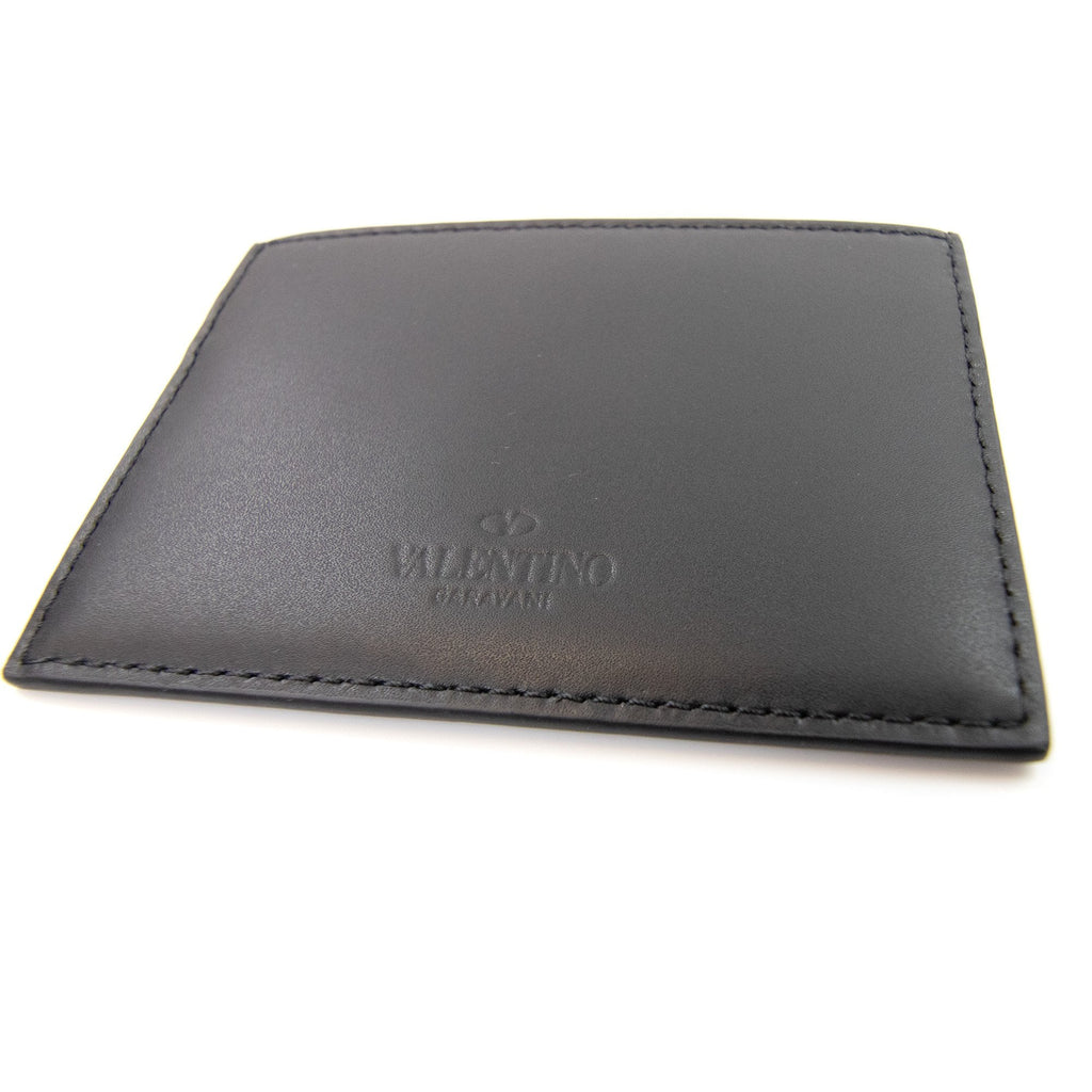 Valentino Vltn Card Holder Black/white