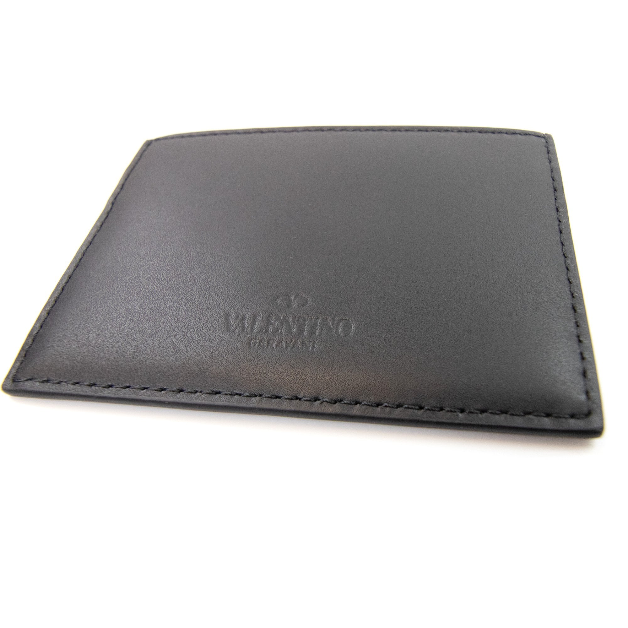 Valentino Vltn Card Holder Black/white