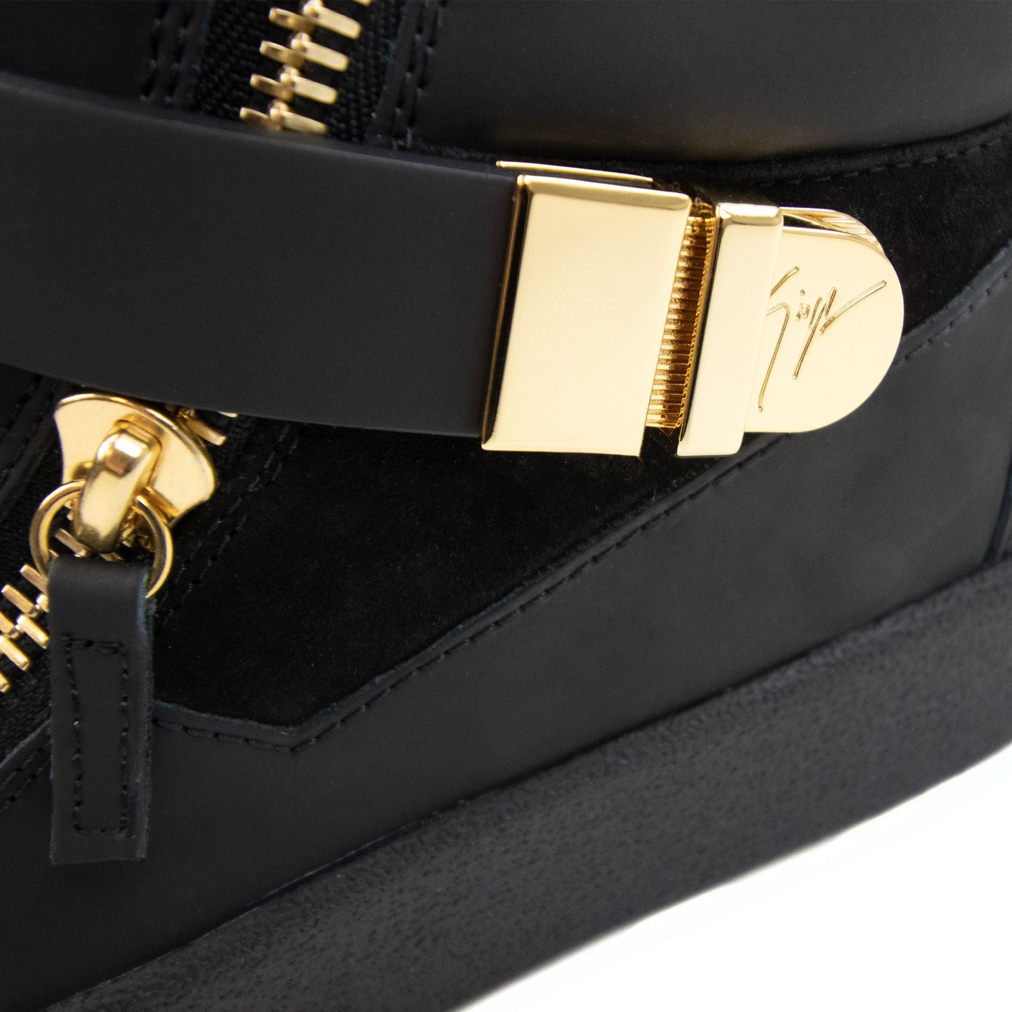 Giuseppe Zanotti Birel Vague May Lond High Top Sneakers Black