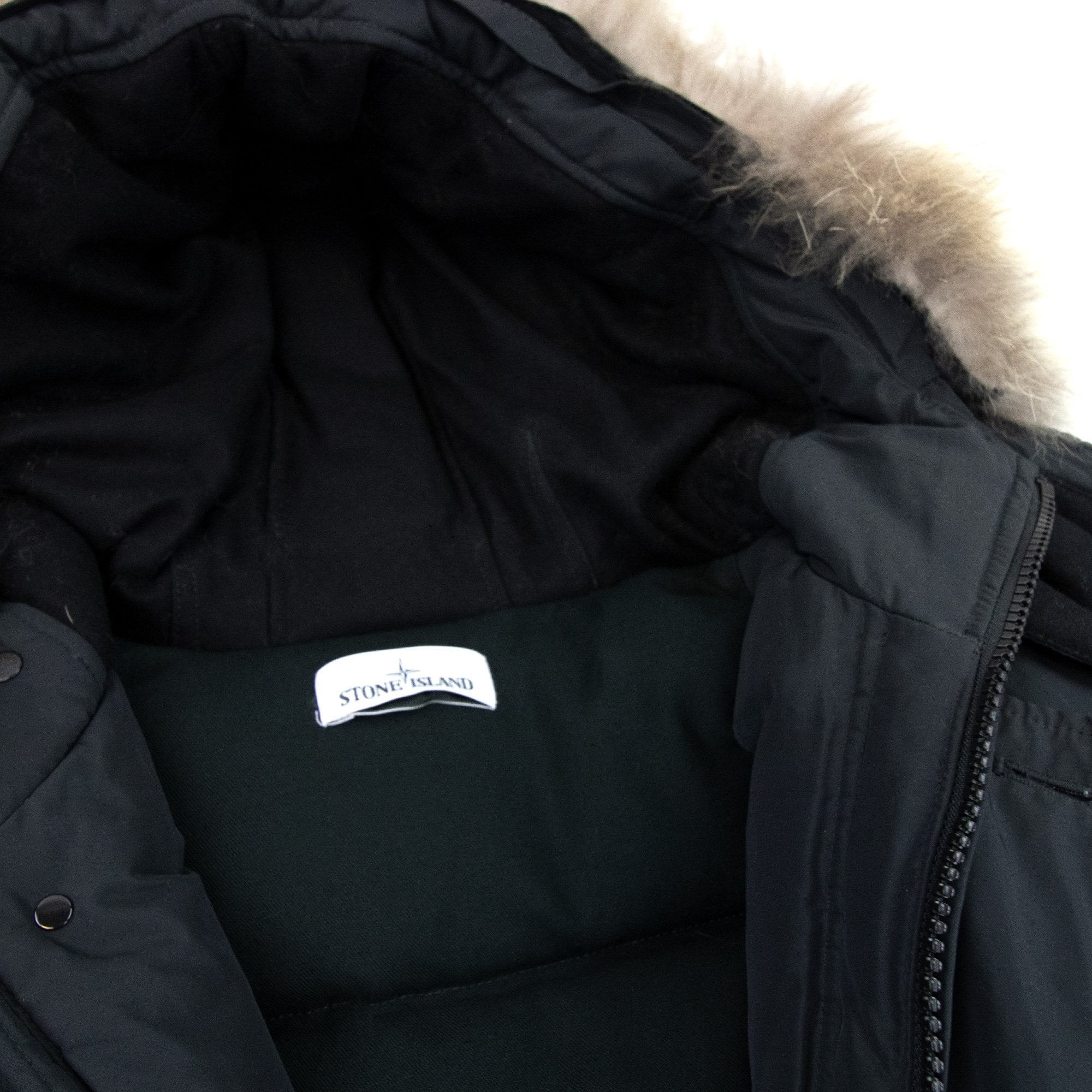 Stone Island 41926 Parka Down Jacket Dark Grey V0078