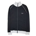 Hugo Boss Mix&match Logo Zip Funnel Neck Black 001