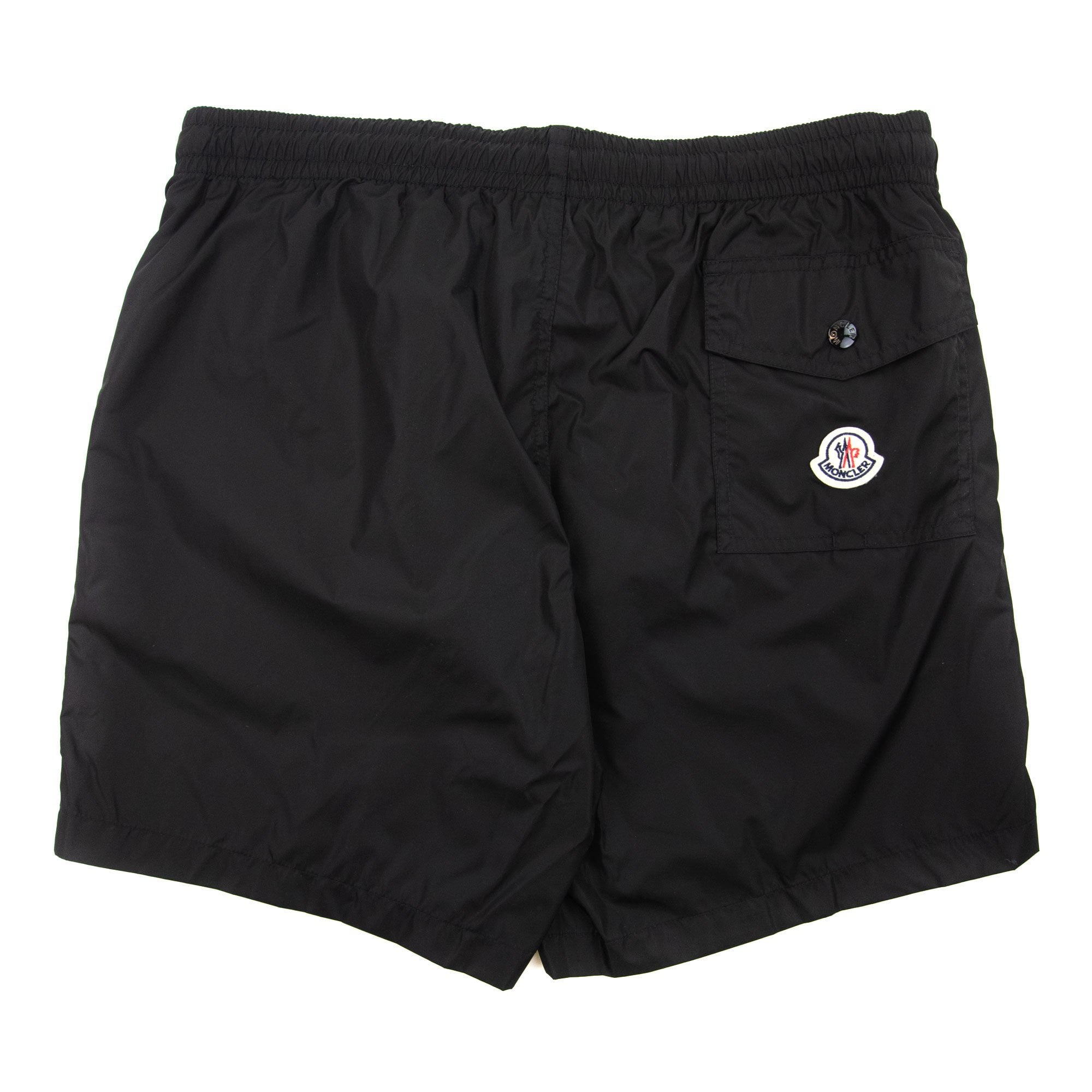 Moncler Spider Man Patch Swim Shorts Black 999