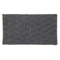 Fendi Ff Logo Zucca Fil Scarf Black/dark Grey