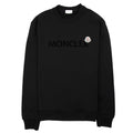 Moncler Logo Patch Sweatshirt Black 999