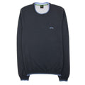 Hugo Boss Ritom Curved Logo Sweatshirt Dark Navy 402