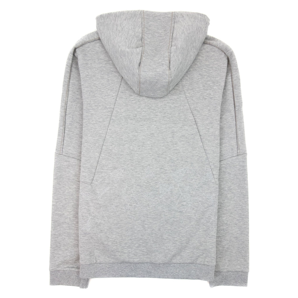 Hugo Boss Saggy 2 Grid Artwork Zip Up Hoody Gray 059