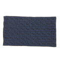 Fendi Sciarpa Maglia Logo Scarf Blue