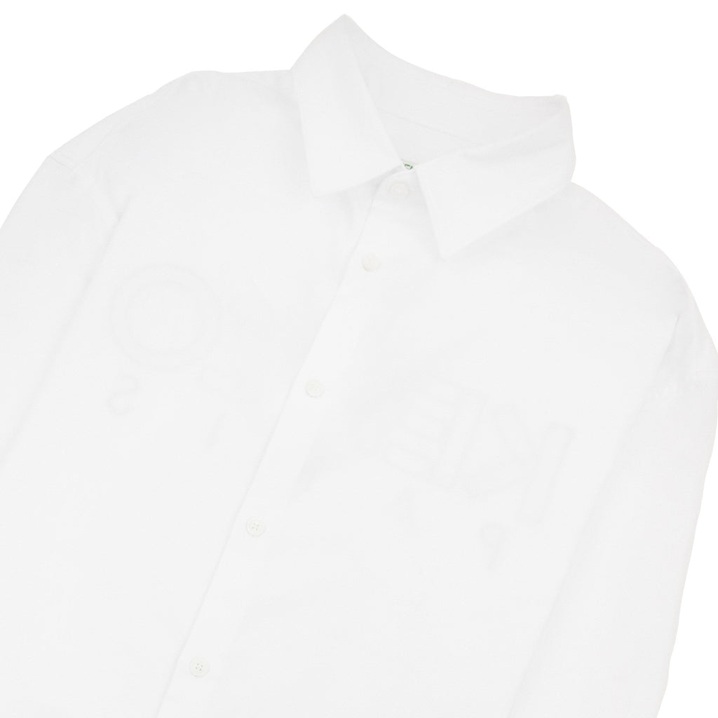 Kenzo Back Logo Long Sleeve Shirt White/black