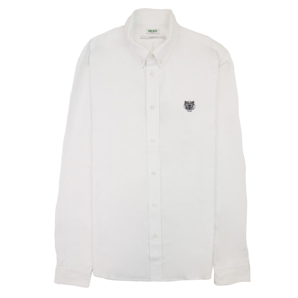 Kenzo Casual Tiger Shirt White