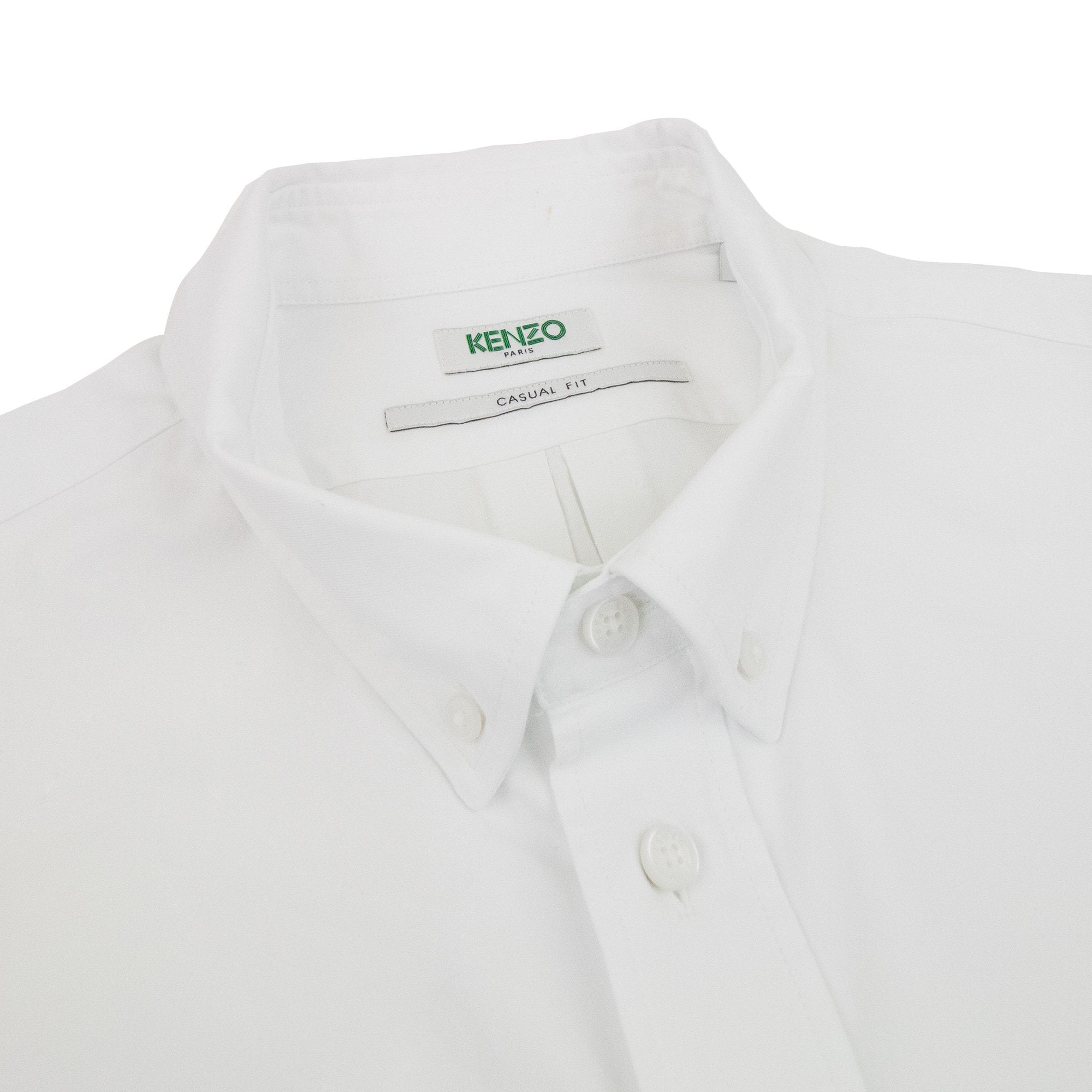 Kenzo Casual Tiger Shirt White