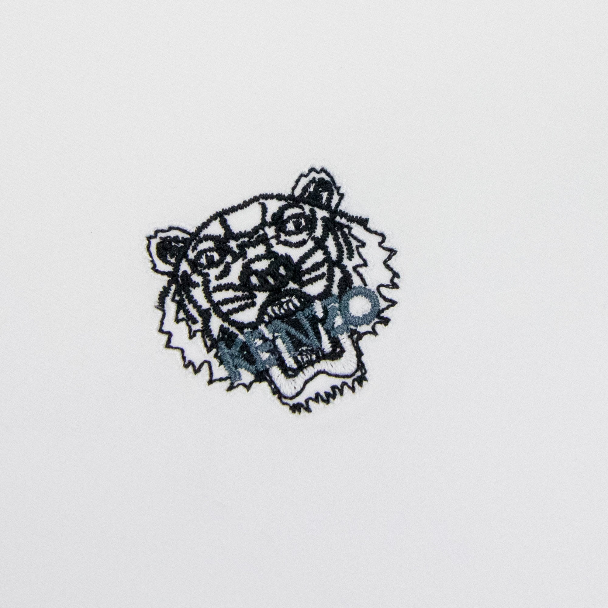 Kenzo Casual Tiger Shirt White