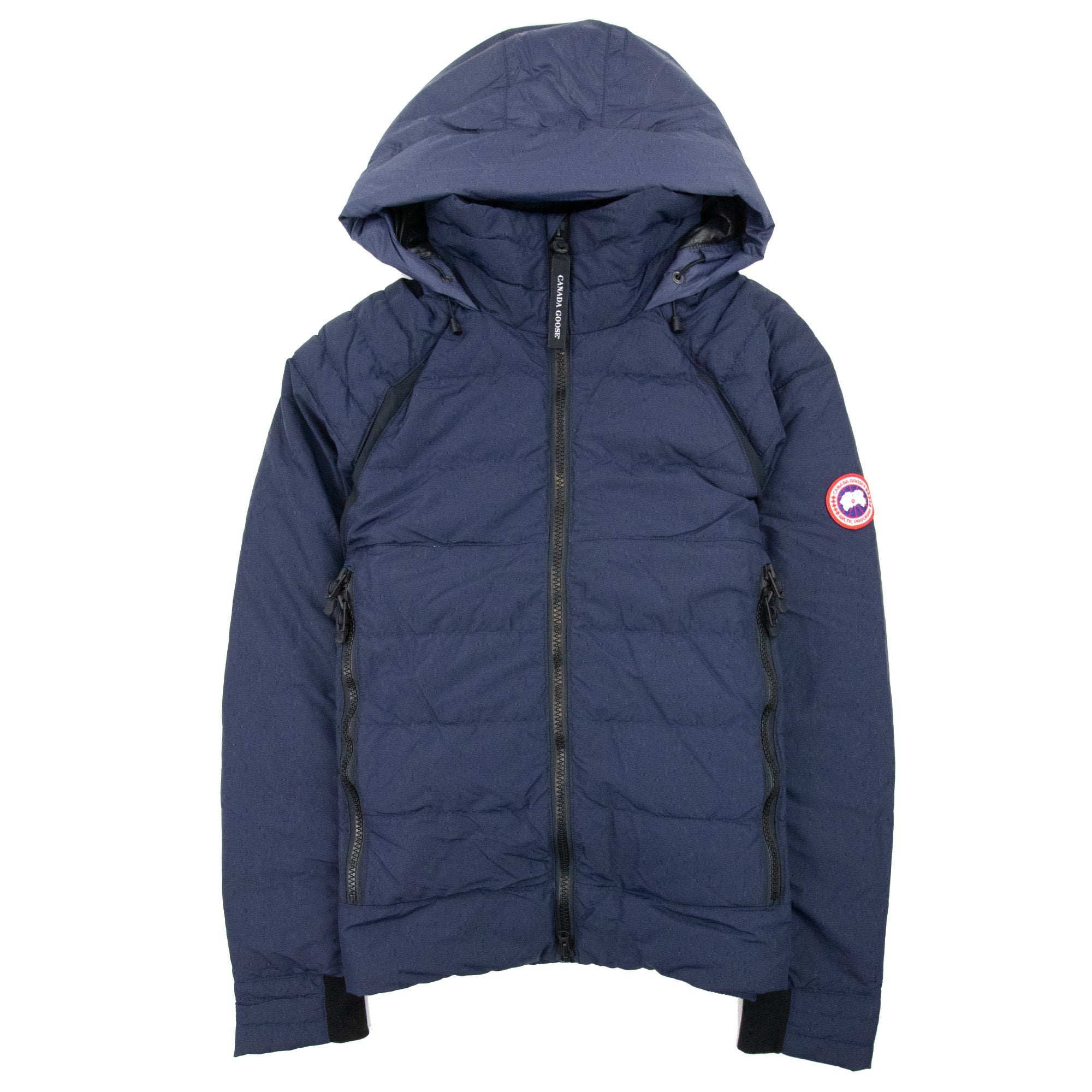 Canada Goose Mens Update Hybridge Base Down Jacket Navy