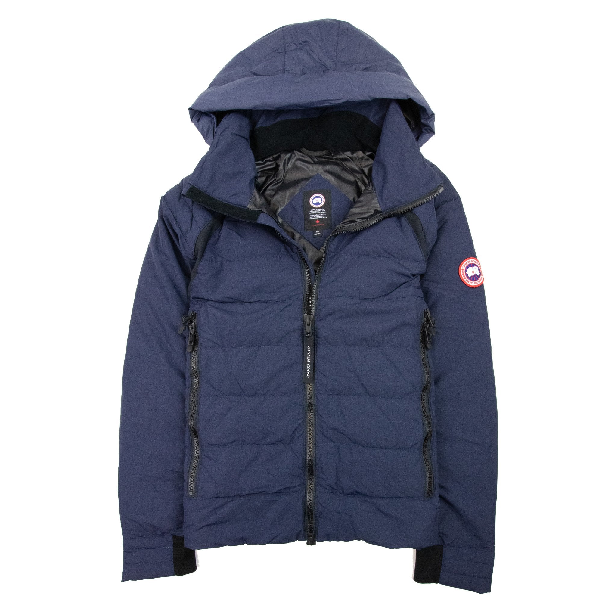 Canada Goose Mens Update Hybridge Base Down Jacket Navy