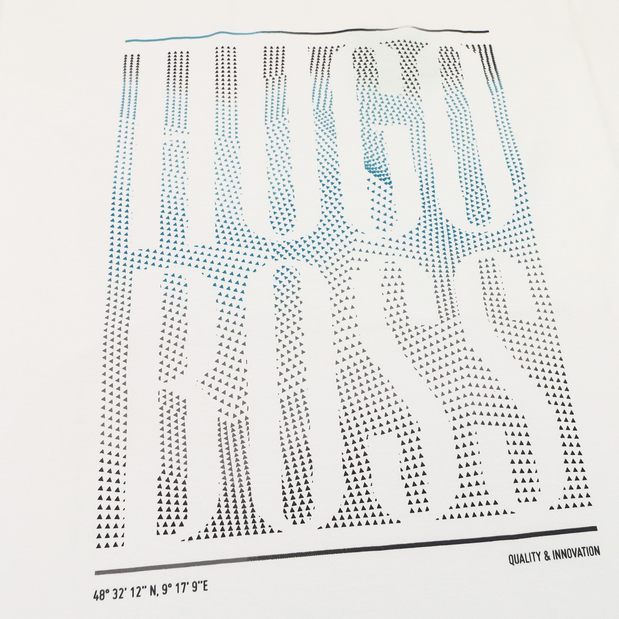 Hugo Boss Tee 12 Logo T Shirt White 100
