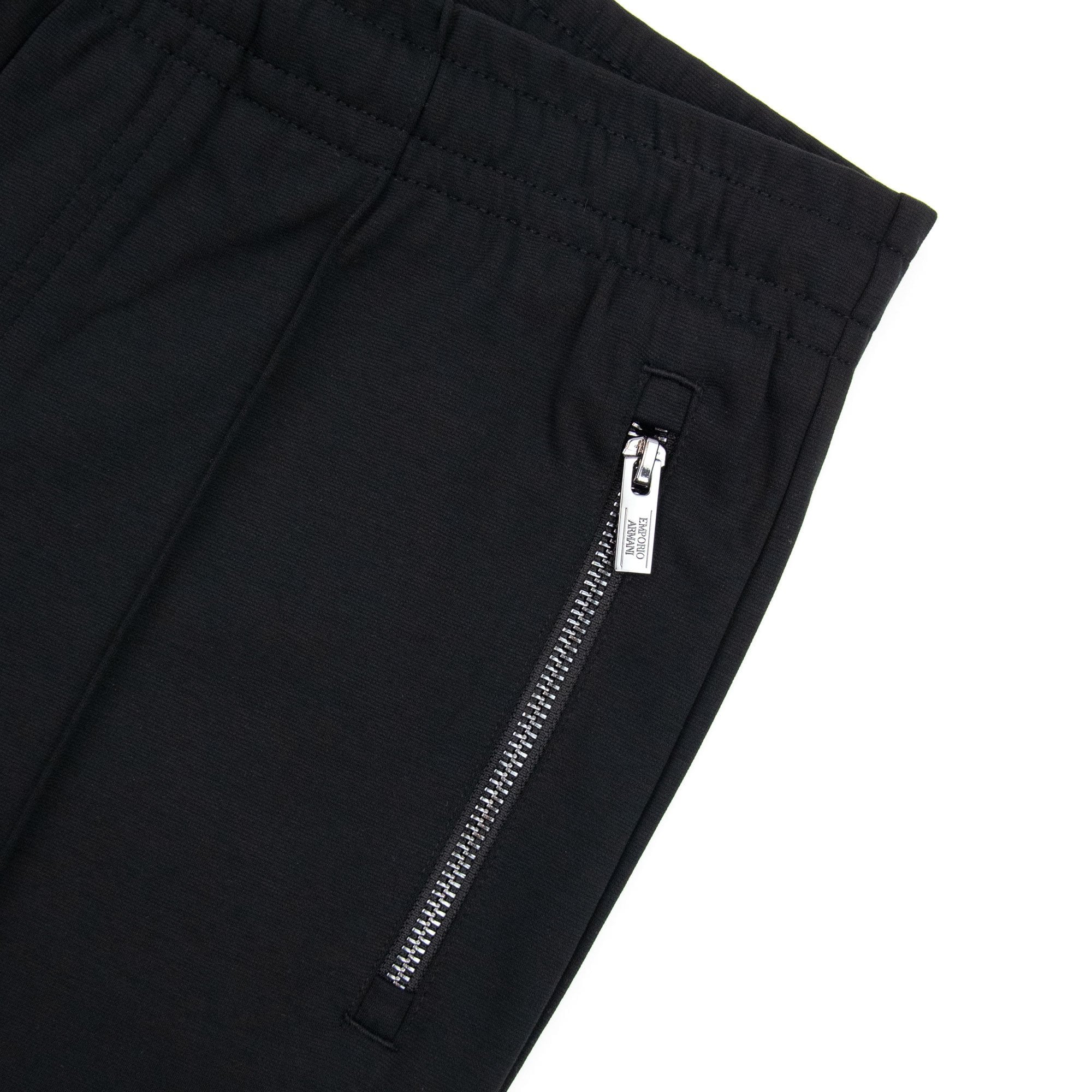 Emporio Armani Ponte Di Roma Fabric Joggers Black 999