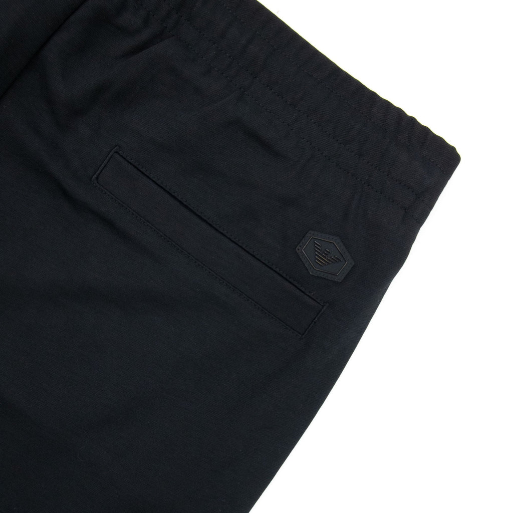 Emporio Armani Ponte Di Roma Fabric Joggers Black 999